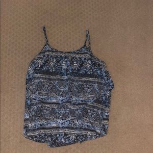 Charming Charlie Ruffle Tank Top